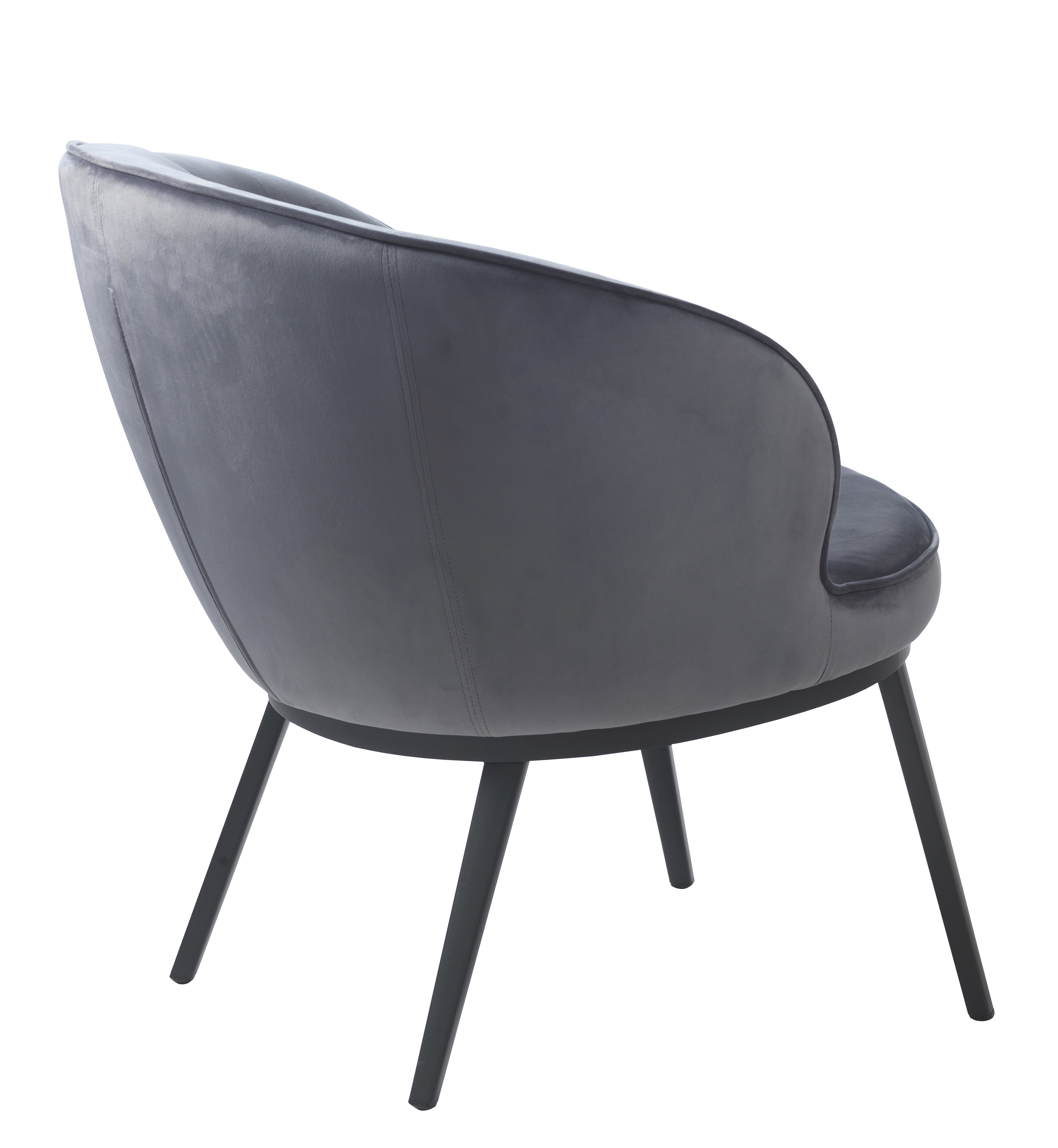 UQ NAGI LOUNGE Szürke design Kárpitos beltéri fotel